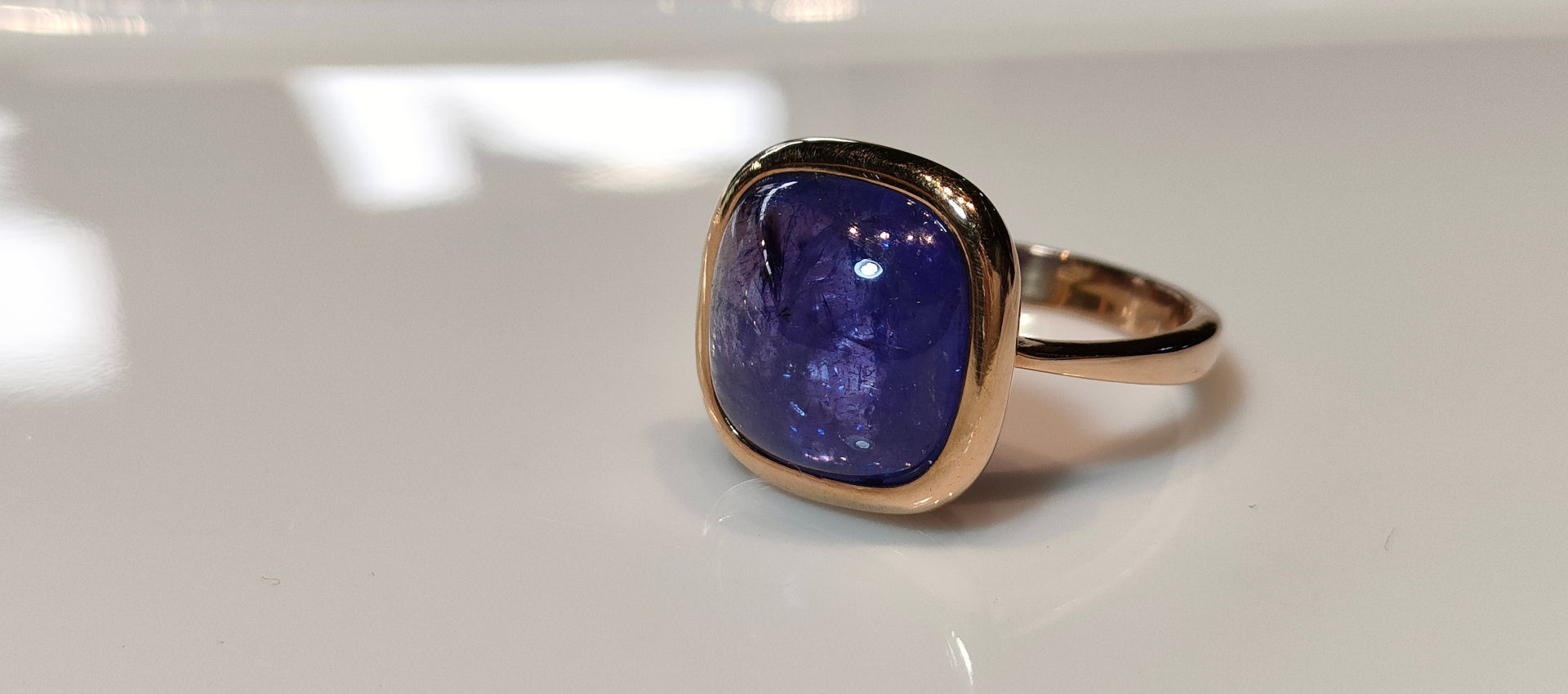 Anello tanzanite