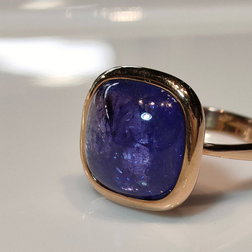 Anello tanzanite
